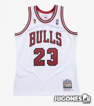 Camiseta Authentica Michael Jordan Chicago Bulls 1995-96