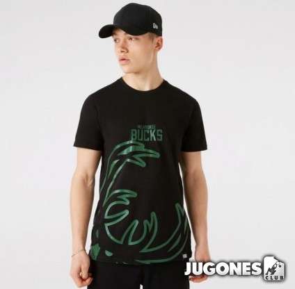 New Era NBA T-shirt Milwaukee Bucks