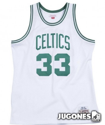 Camiseta Boston Celtics Larry Bird Jr 1985-1986