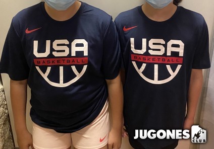 Camiseta Nike Practice USA Jr