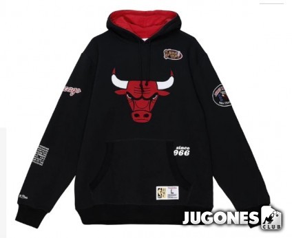 Team Origins Fleece Hoody Chicago Bulls