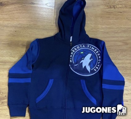 Full Zip Minnesota Timberwolves Jr