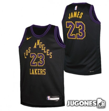 Camiseta City Edition Angeles Lakers Lebron James