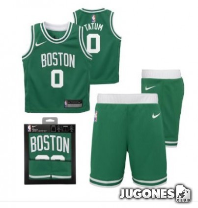 Conjunto NBA Kids Jayson Tatum Boston Celtics