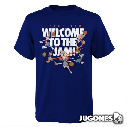 Camiseta Manga corta Tune Squad Space Jam Welcome to the Jam