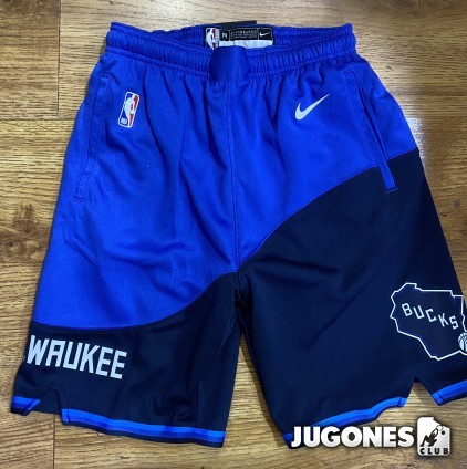 Milwaukee Bucks City Edition  short