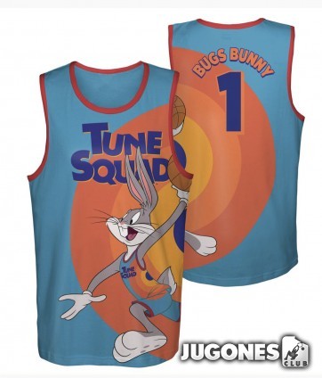 Space Jam Bugs Bunny cotton tee Boxed Out Kids