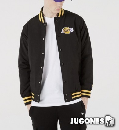 LA Lakers Patch Logo Chaqueta Bomber