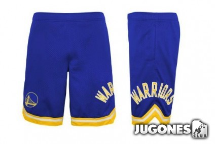 Golden State Warriors Box Out Boller Mesh Short