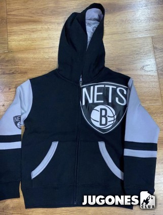 Full Zip Brooklyn Nets Jr