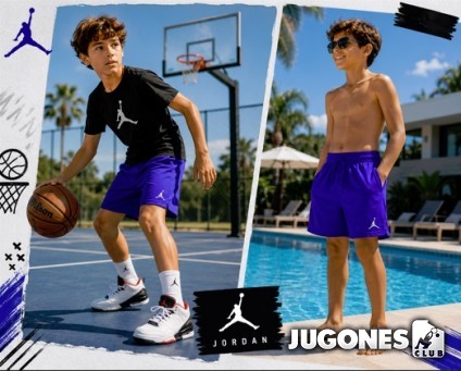 Pantalon Jordan Jr Azul Royal