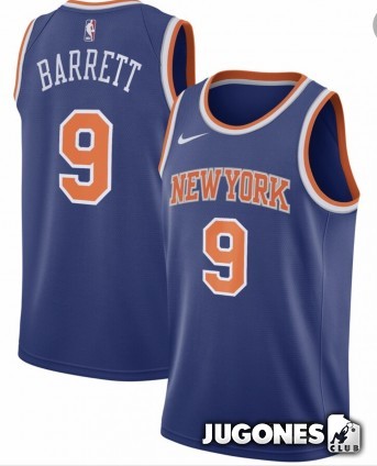 Camiseta New York Knicks  R J Barret Jr