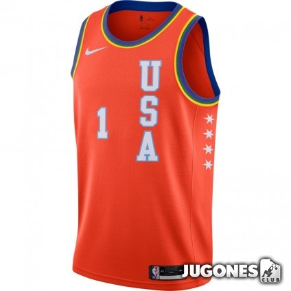 Camiseta All Star USA Rising Stars Zion Williamson