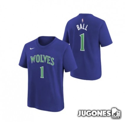 Camiseta Minnesota Timberwolves Lamelo Ball