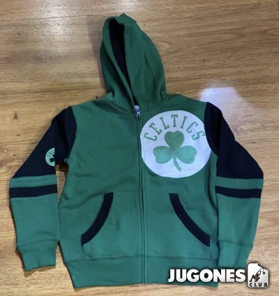 Full Zip Boston Celtics Jr