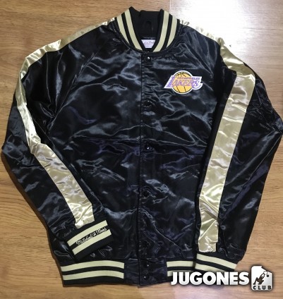 Chaqueta Satin Angeles Lakers