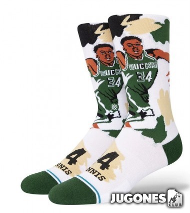 Calcetn Paint Giannis Antetokounmpo