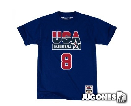 Camiseta Nombre y Numero Scottie Pippen Usa Basketball