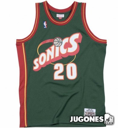 Gary Payton Seattle SuperSonic 1995-1996 Jersey