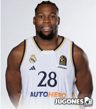 Real Madrid 23/24 Jersey Guerschon Yabusele