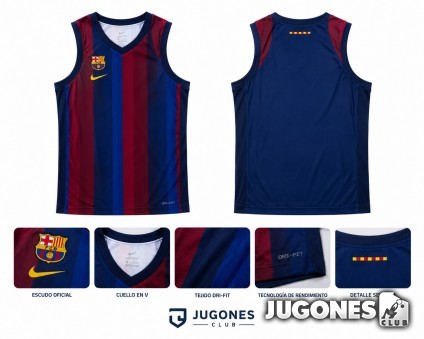 Camiseta FC Barcelona Basquet 26-27