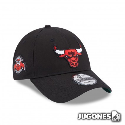 Gorra New Era Chicago Bulls Team Side Patch 9FORTY