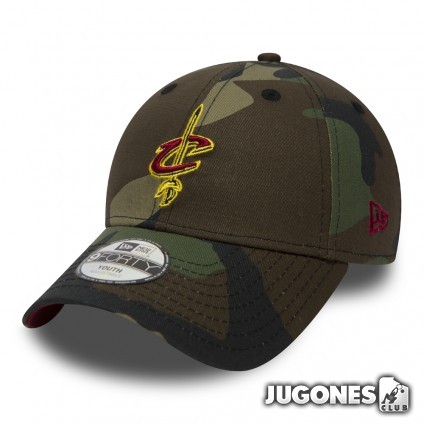 New Era Cap Cleveland Cavaliers Camo Jr