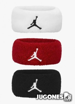 Jordan Set de 3 elasticos para la cabeza para unisex