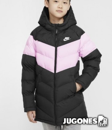 Nike Sportswear Older Kids` Extra-Long Synthetic-Fill Jacket