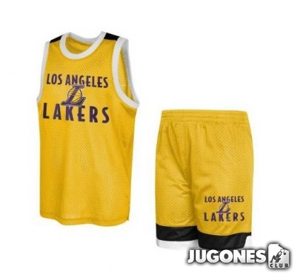 Conjunto Angeles Lakers Mesh