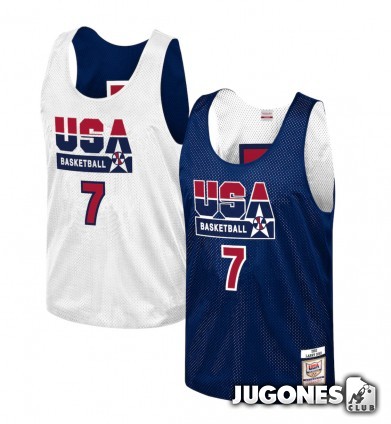 Authentic Reversible Practice Jersey Larry Bird