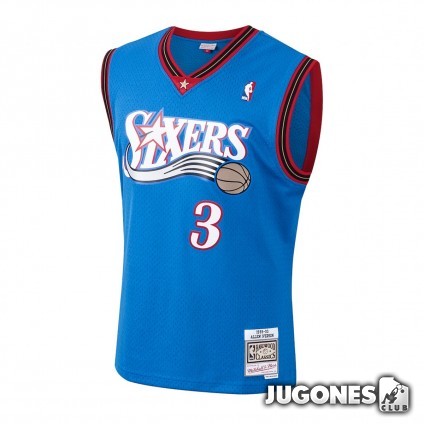 Jersey Swingman Mitchell & Ness 76ers  Allen Iverson 99-00