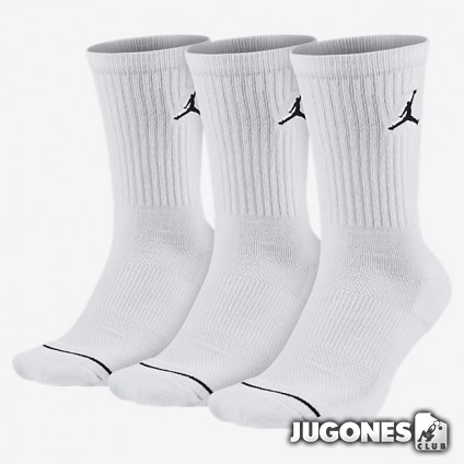 Pack 3 Pares Calcetines Jordan DriFit Crew