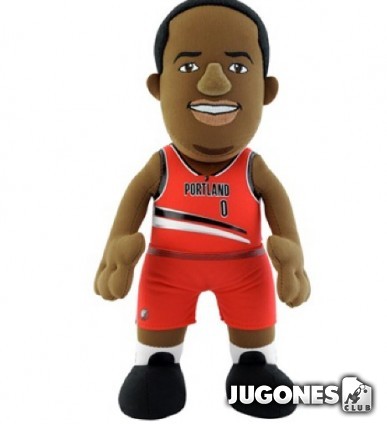 Damian Lillard 0 NBA Plush Puuupazzo Portland Trailblazers