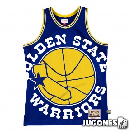 Camiseta Big Face 2.0 Golden State Warriors