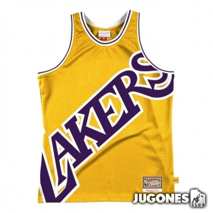 Camiseta Big Face 2.0 Los Angeles Lakers