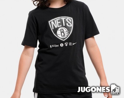 Brooklyn Nets Crafted logo  tee