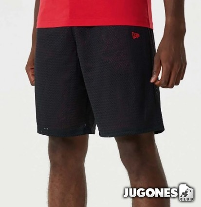 New Era Mesh Shorts Black