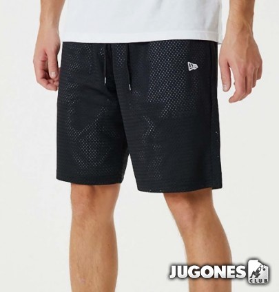 New Era Mesh Shorts Black