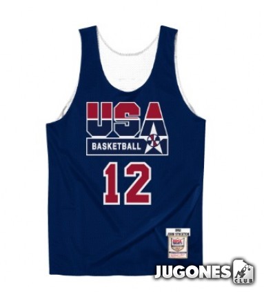 Camiseta Reversible Usa Basketball John Stockton