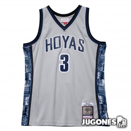 Swingman Allen Iverson Georgetown University 1995 Jersey