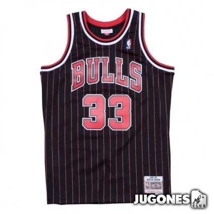 Swingman Jersey Chicago Bulls Alternate 1995-96 Scottie Pippen