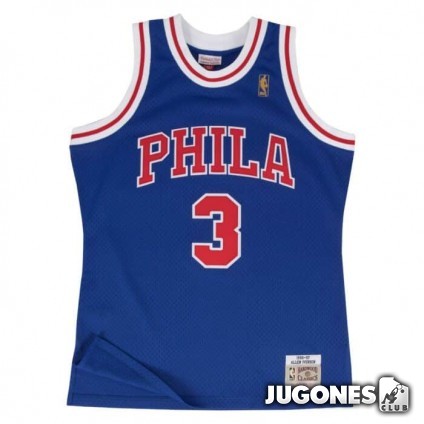 Swingman Jersey Philadelphia 76ers Alternate 1996-97 Allen Iverson