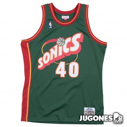 Swingman Jersey Seattle SuperSonics Road 1995-96 Shawn Kemp