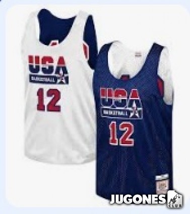 Camiseta Reversible Usa Basketball John Stockton
