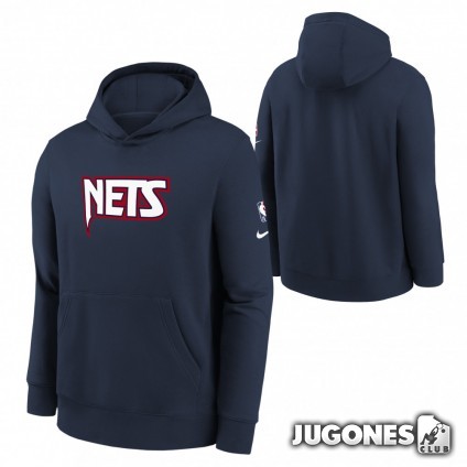 Sudadera Essential MMT Brooklyn Nets Jr