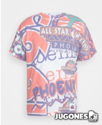 NBA All Star Sublimated Jumbotron 1995 tee