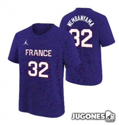 Camiseta Francia Victor Wembanyama