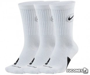 Pack 3 Calcetines Nike Everyday Crew