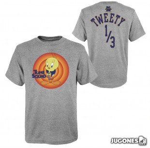 Tweety Bird Space Jam Tune Squad Short Sleeve T-Shirt